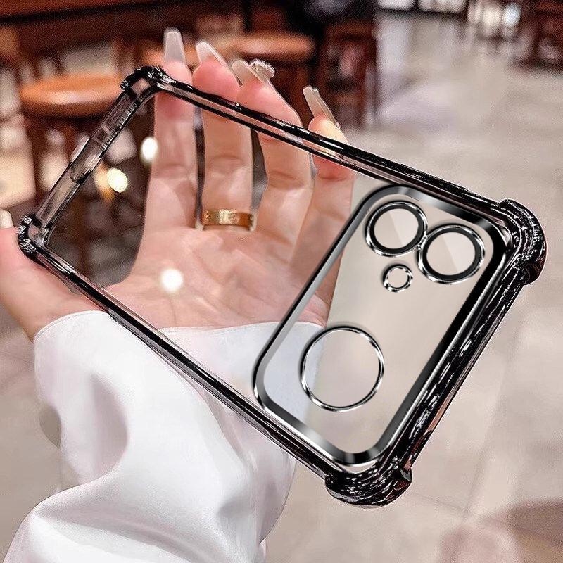 The four-corner airbag is suitable for the Redmi K90 Supreme version mobile phone case. The new Redmi K90max has its own lens film k90.