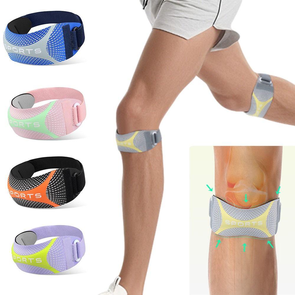 Breathable Patellar Support Strap Sweat-Wicking Sport Knee Wrap Knee Protection Strap Basketball