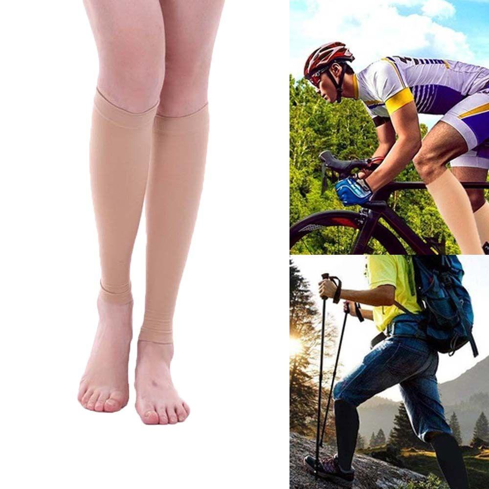 Veins Treat Men Unisex Polyester Fiber Compression Stockings Calf Stockings Pressure Stockings