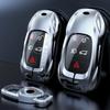 Husa pentru chei de mașină din aliaj de zinc pentru telecomandă pentru Land Rover Range Rover Sport Evoque Discovery 3 4 5 Jaguar XE XF XJ F PACE Accesorii