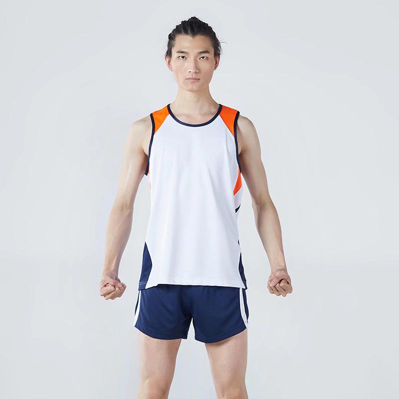 

Унисекс Бесрукавный Костюм для Легкой Атлетики и Бега для Марафона и Фитнеса, Дизайн с Принтом L