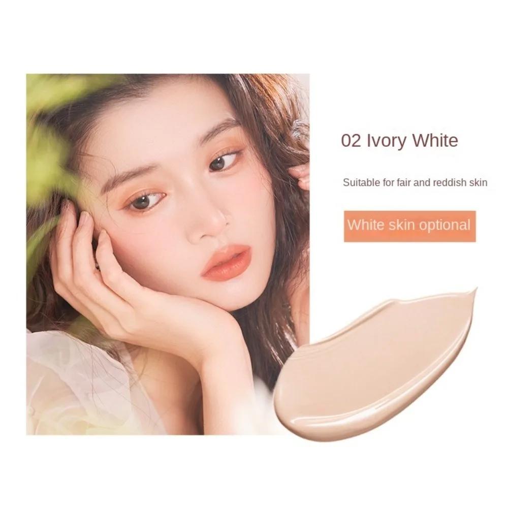 Moisturizing Soft Matte Cream Concealer Waterproof Lightweight BB Cream Long Lasting Oil-Control CC Cream Concealer Daily Makeup