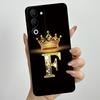 Für OPPO A5 5G 2025 Hülle CPH2735 Luxus Buchstaben Paar Silikon Weiche Handyhüllen Für OPPOA5 A 5 2025 Kameraschutz Rückseite