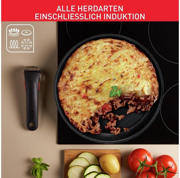 Набор сотейников Tefal L39996 Ingenio Black Stone, 4 штуки (L3999632)