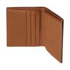 Gucci GG Supreme Beige Brown Bi-Fold Wallet, Classic Monogram Canvas Leather Trim, Men's Daily Travel Compact Card Holder 821206-FAED0-9786