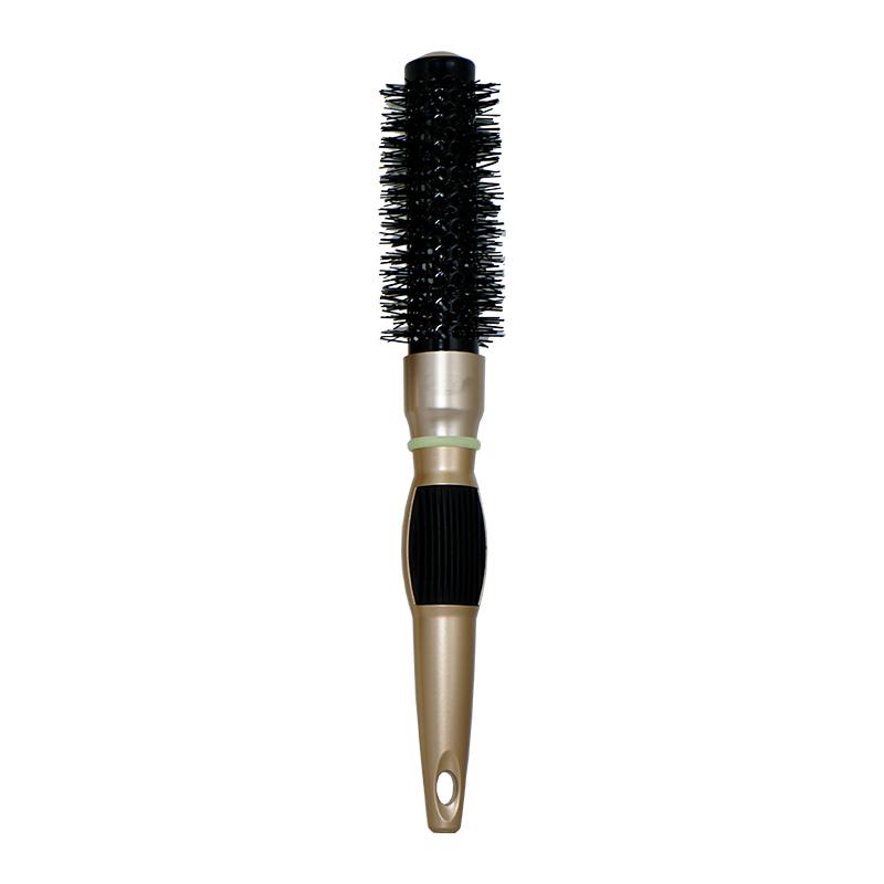 Hair Styling Hair Brush Nylon Comb Thermal Aluminum Tube Round Barrel Hair Comb Professional Salon Hair Brush Hair Rollers Tools