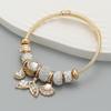 1PC Women's Fashion Pan Family DIY Multi Element Love Beaded Bracelet Date Travel Banquet Party Holiday Dressing Gift