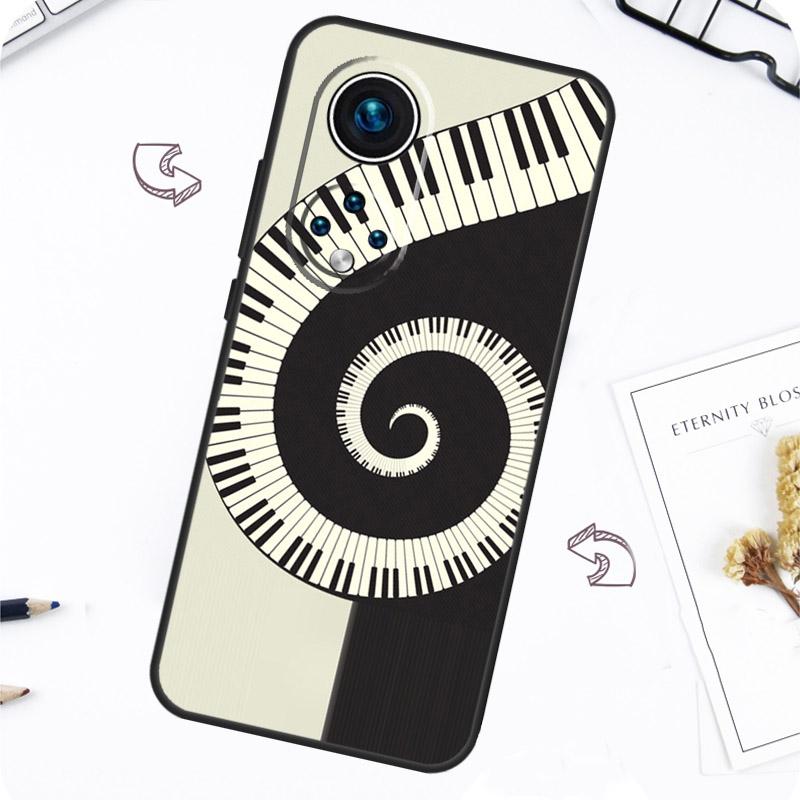 Piano Keys Keyboard Design Case For Honor Magic 7 Lite 5 6 Pro Honor 200 50 70 90 Lite X8b X9a X8a X8 X9 X9c X9b Cover