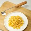Stainless Steel Corn Cob Peeler Planer Tool Corn Kernel Removing Creative Corn Stripper