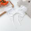 Chic Detachable Neckline Accessory Delicate Lace Spread Lapel Collar 8 Style Choices