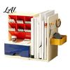Adjustable Bookends for Book Pen Organizer with Retractable And Pegboard Multi-Functional Angled Makeup Student Dormitory Desk Accessories