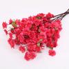 65cm Artificial Cherry Blossom Branches DIY Simulation Peach Blossom  Home Dining Room