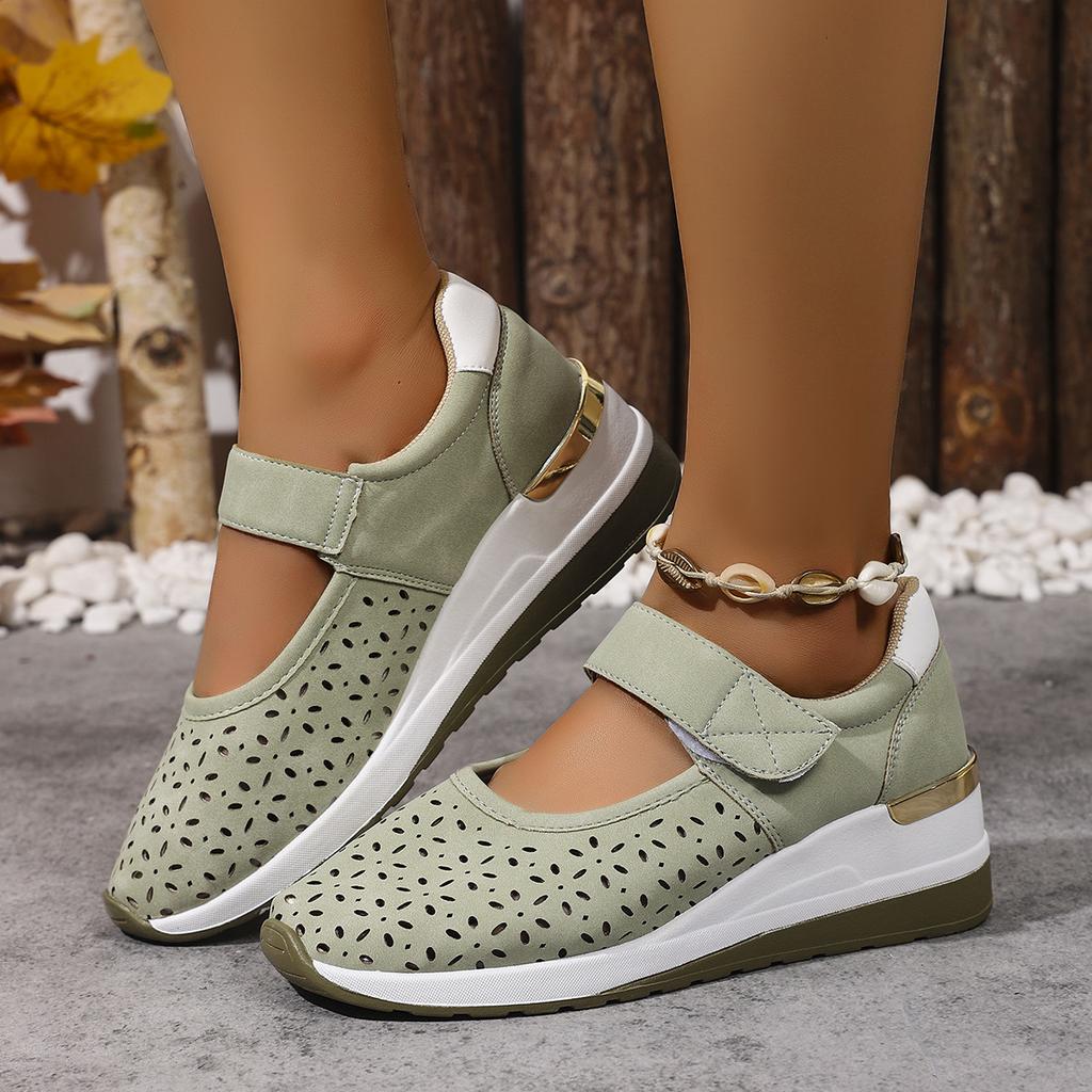 Plus Size 36-43 Shoes for Women Summer Autumn Breathable Platform Wedges Flats Sneakers Women Zapatos De Mujer Women Shoes