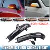Dynamic LED Side Mirror Marker Turn Signal Kit For Acura TSX For Honda Accord Hybrid Saloon Tourer Civic Hatch Sequential