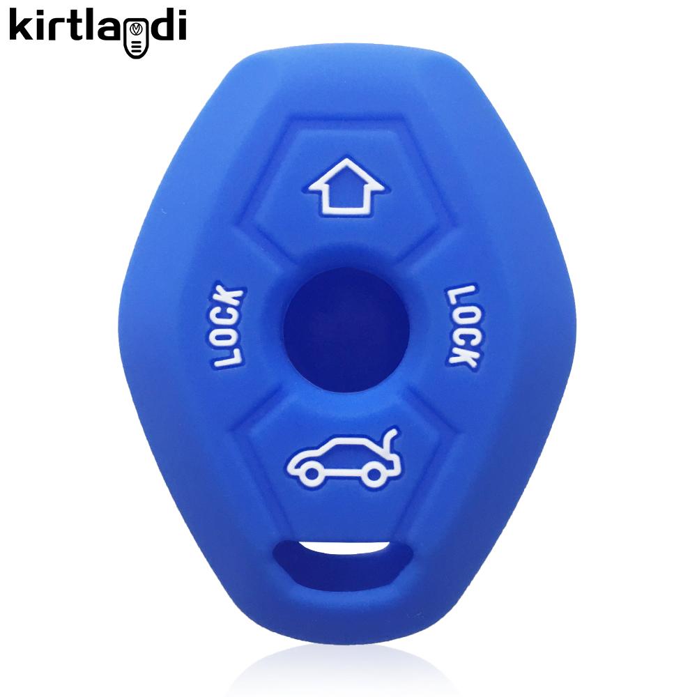 Silikon Schlüsselhülle Fernbedienung Gehäuse Schale für BMW E63 X5 E53 X3 F83 E46 E39 E38 E60 E61 E64 Serie 3 5 7 330i Z3 Z4 E85 E86 M5 325i