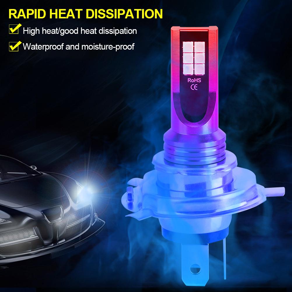 12V 6000K Car LED Headlight Fog Light Bulbs H4 H7 H11 H8 H9 H1 H3 LED 9005 9006 Hb3 Hb4 Auto Driving Running Lamps 12000LM