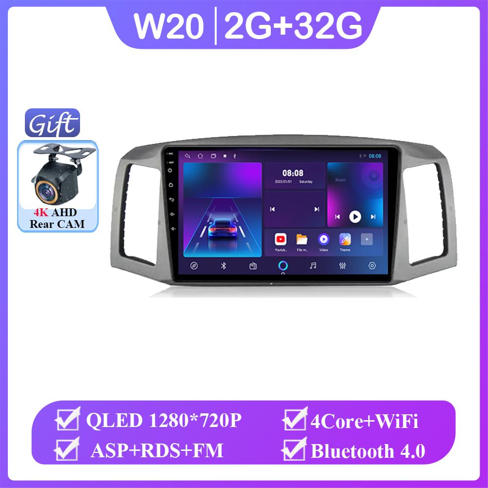 

Android 14 Car For Jeep Grancherokee 2004 2005 2006 2007 LHD Wireless Carplay Auto Radio Multimedia Player GPS Navigation 7862