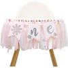 Winter Onederland High Chair Banner - Snowflake Highchair Banner,Winter Birthday Decor,Winter Wonderland First Birthday Party,Snowflakes High Chair