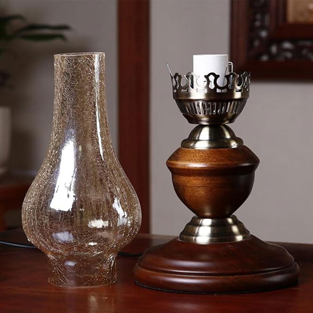 Easy To Night Light Suitable For Various Occasions Antique Oil Lamp Retro Table Lamp Kerosene Lamp