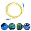 SC SC Optical Fiber Jumper Connector Single Model 9.84ft PVC