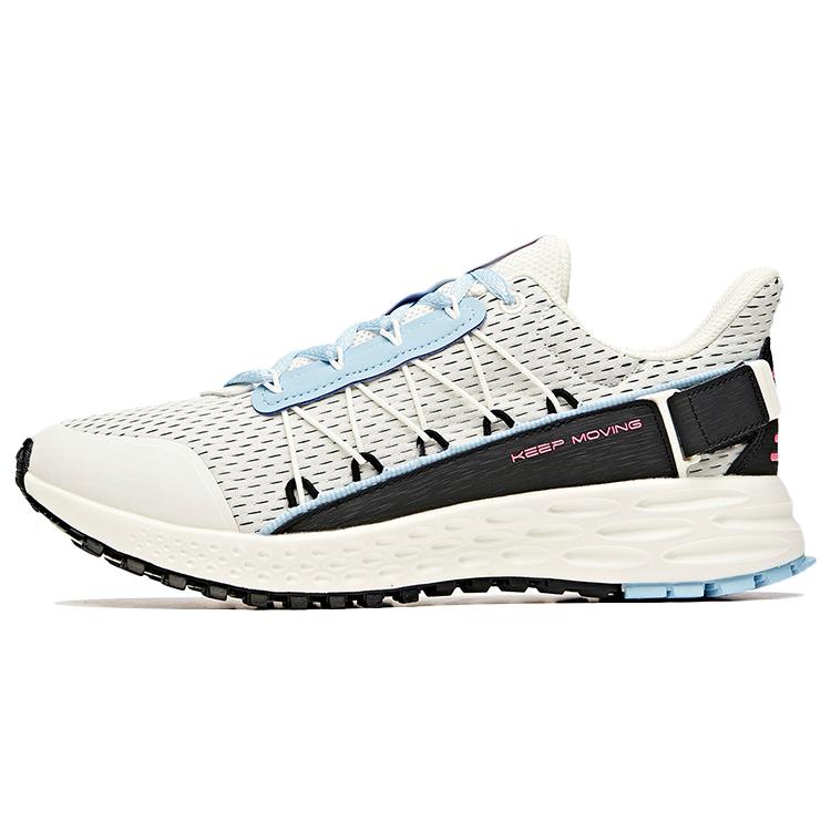 

New ANTA Running Shoes Women s Low top Ivory White/Hyper Blue/Black 122035560-1 39