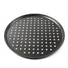Bakeware Baking Tool Carbon Steel Non-Stick Pizza Baking Pan Mesh Tray Plate Round Deep Dish Pizza Pan Tray Mould