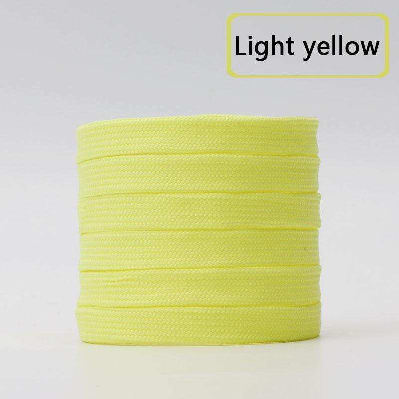 1 Pair Solid Flat Shoe Laces Canvas Shoelaces for Sneakers Woman Men Shoelace Classic Tennis Laces for Shoestrings