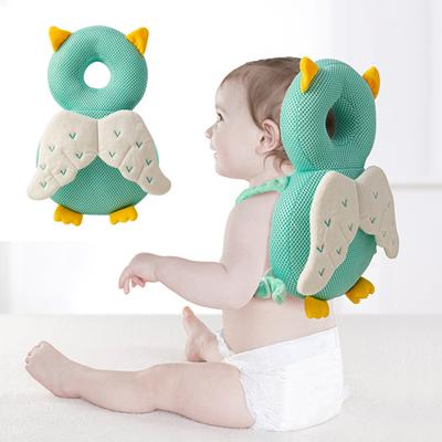 תרמיל הגנת ראש לתינוק רצועות מתכווננות רכות ונוחות מגן ראש בעיצוב חלול לגילאי 0-3