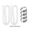 2 Pack Pool Pump Hoses 59 Inch for Above Ground Pools Connection Parts
