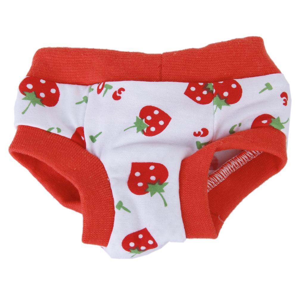 Pet Puppy Dog Clothes Female Physiological Menstrual Diaper Pants XL