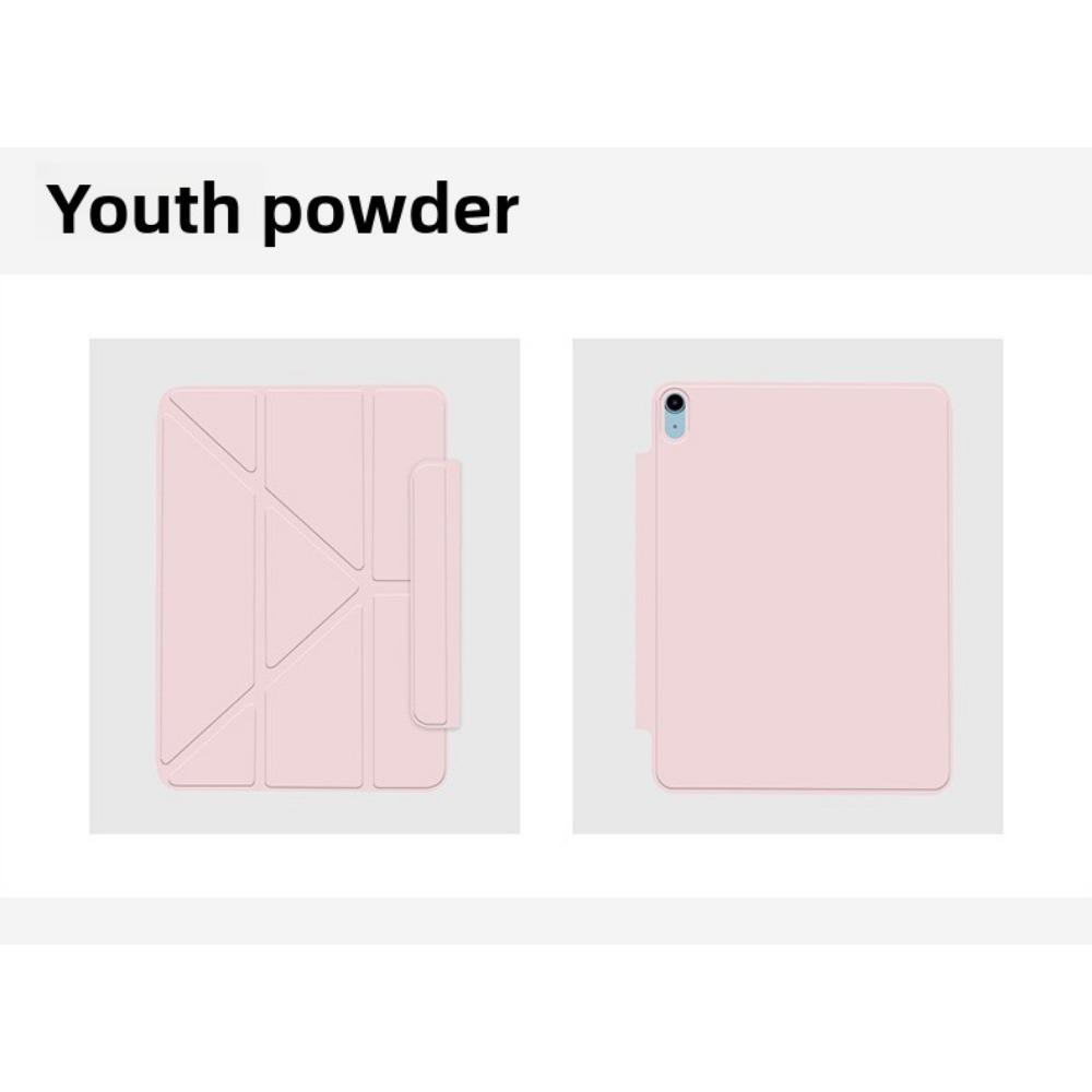 For iPad Pro Magnetic Leather Case Y Fold Dual Stand for Air 4 5 6 7 10 11 12.9 13 Slim Cover