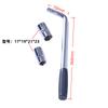 Telescoping Lug Wrench Spanner Lug Wheel Wrench with Sockets Wrench Car Repair Tools 17/19, 21/23mm