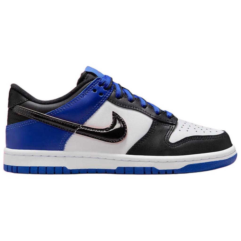 Nike Dunk Low SE GS White Racer Blue Terra Blush Black Big Kids HF0970-100