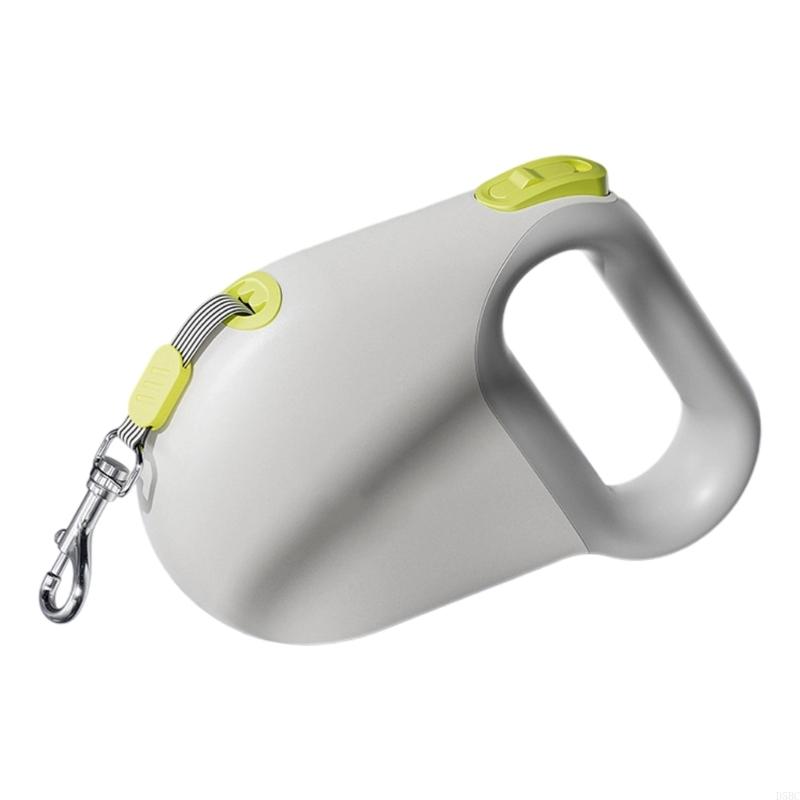 Ergonomic Retractile Dog Rope 289g Thin Reflective Rope Permanent ABS Substance