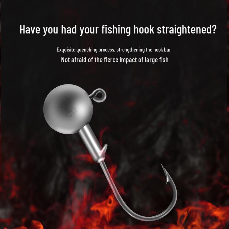 King Lure Enhanced 3X Anti-Snag Jig Head Hook for Soft Baits