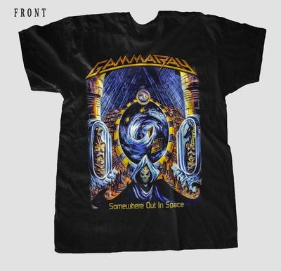 Gamma Ray – Somewhere Out in Space Für Fan Schwarz Größe S bis 4XL T-Shirt Tops Tee