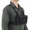 Tactical Vest Chest Bag CS Wargame Rig Airsoft Pouch Holster Molle Men Shoulder Camping Backpack1000D Hunting Fishing Pouch Pack