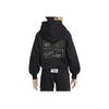 Nike Culture Of Basketball Logo Print Loose Hoodie Kids Hoodies Black FD4014-010