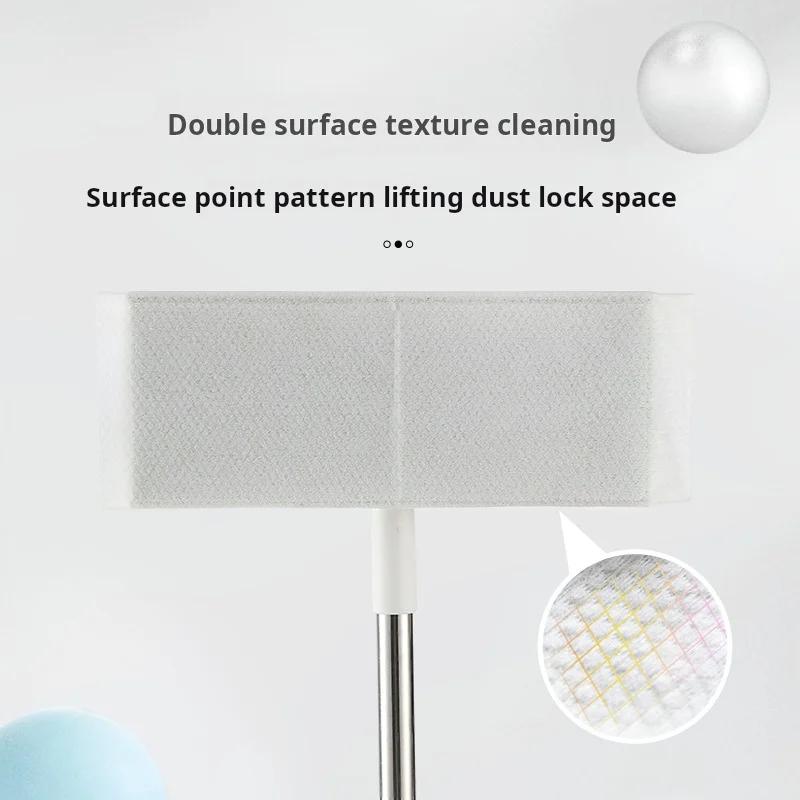 Electrostatic Dust Removal Paper Mop, Disposable Mop, Floor Cleaning, Vacuum Cleaning, Dry And Wet Mop, Hand Wash Free Cleaning