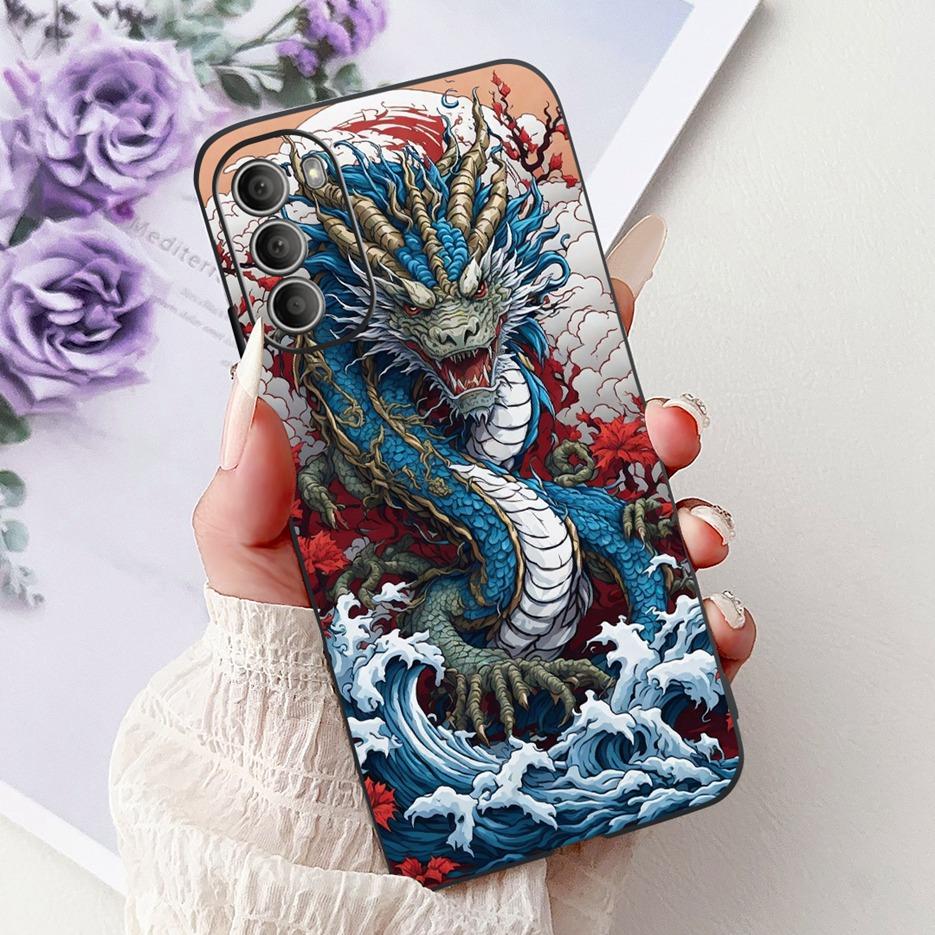 For Motorola Moto G51 G71 5G Case Cute Lucky Koi Painted Cover Soft TPU Phone Case For Motorola G31 G 51 71 MotoG31 MotoG51 Bags
