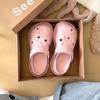 Zoccoli da Donna con Stelle per l'Estate Outdoor Comfort Suola Spessa Antiodore 2026 Nuove Pantofole Casual Rialzanti