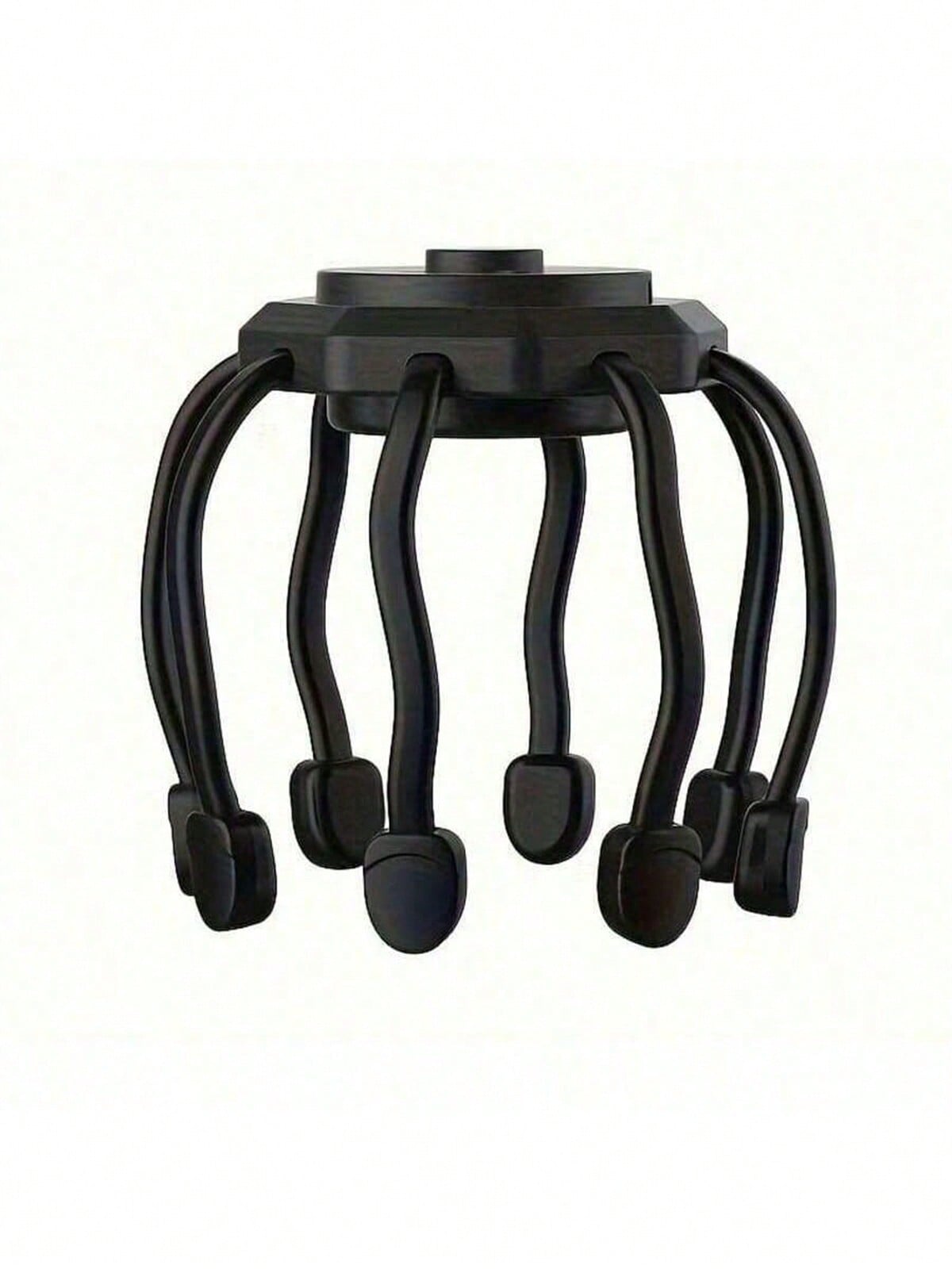 

Ультра Массажер для кожи головы, Массажер для головы для снятия стресса с 8-частотными вибрирующими контактами, 3 режима 360 градусов Портативный Ультра чёрный