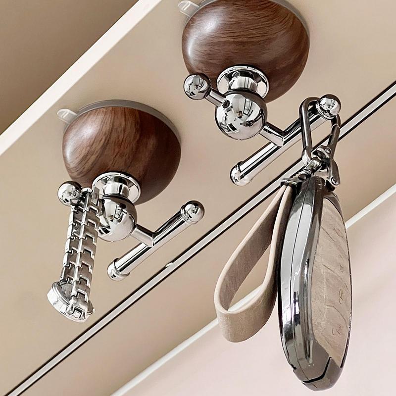 Kitchen Rag Storage Mount Waterproof Towel Hook Holder No Drilling Required Suction Cup Heavy Duty Hook for Bathroom Kitchen
