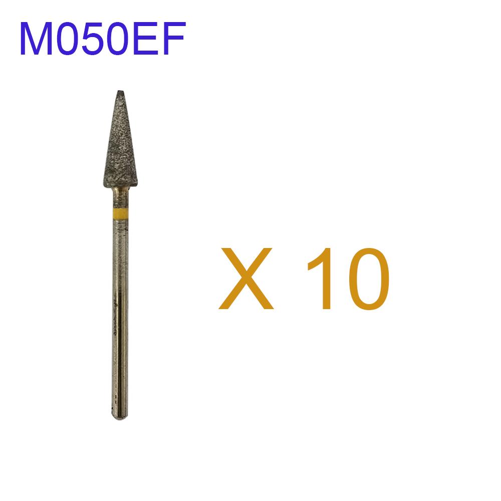 10 Pcs/Box Dental Hp Sintered Diamond Burs Kit Universal Dental Dentistry Burs Cutting Drills Dentist Lab Material Steel Prepare