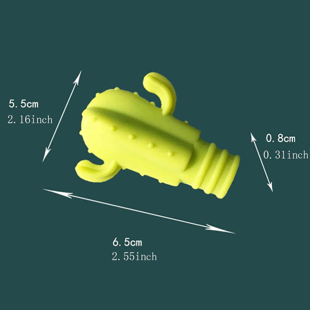 1pc Unique Silicone Cactus-shaped Bottle Cap For Preserving Freshness, Reusable For Wine Bottles,Champagne, And Red Wine At Home