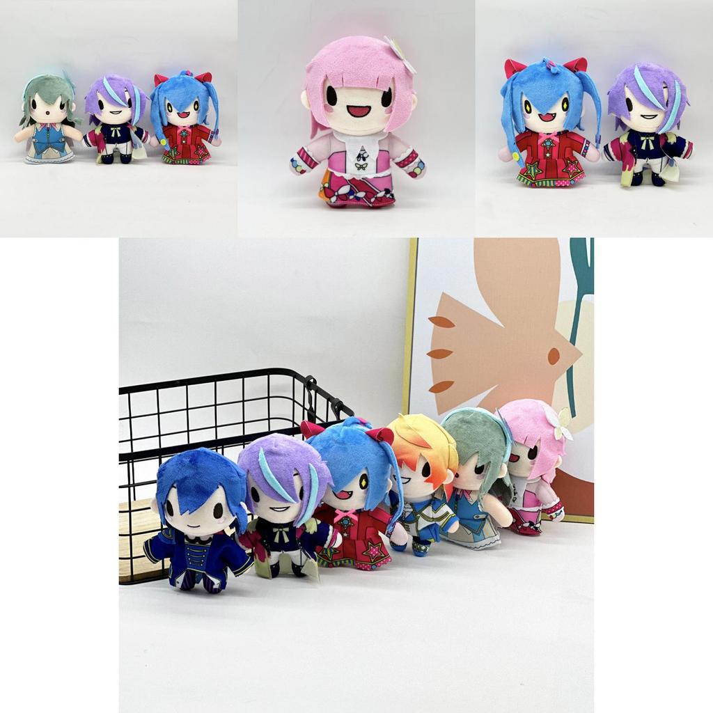 Adorable Project Sekai Colorful Stage Plush With Soft Short Plush Fabric
