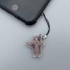 Pendant Banana Cat Mobile Phone Chain Backpack Charm Gato Meme Cat Funny Pendant   Home Decoration