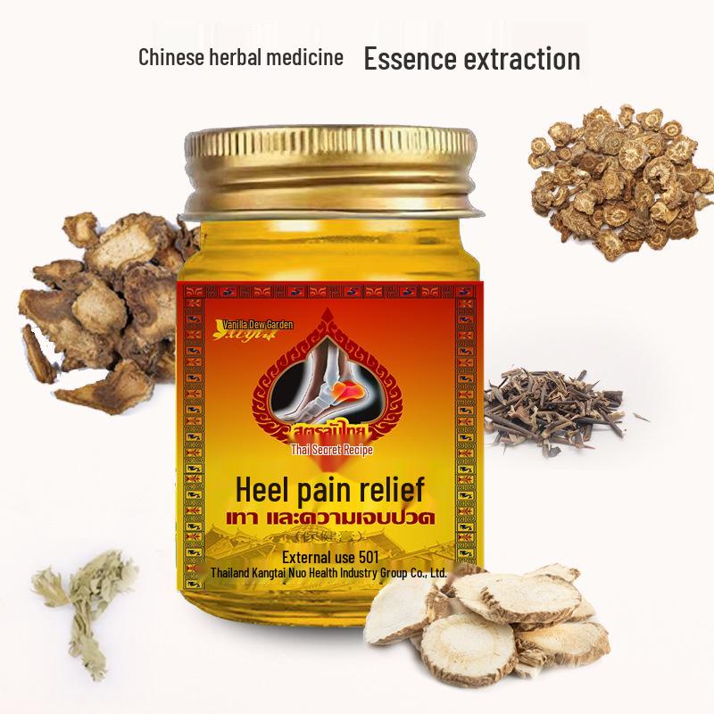 Thailand Heel Pain Relief Cream for Heel, Ankle, Joint, and Achilles Tendon