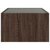 Infinity LED Coffee Table in Brown Oak Effect 90 x 50 x 30 cm