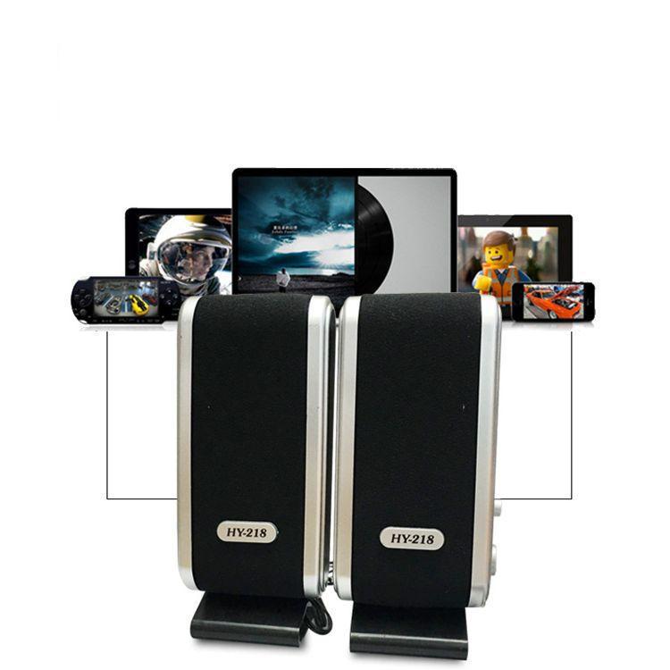 Compact USB Mini Speakers for Laptops and Phones